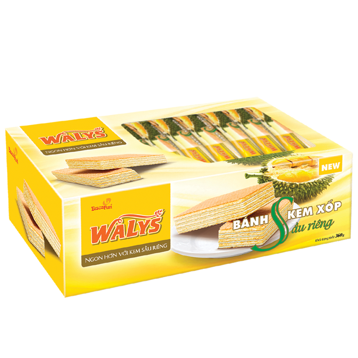 Walys 360g (sầu riêng)