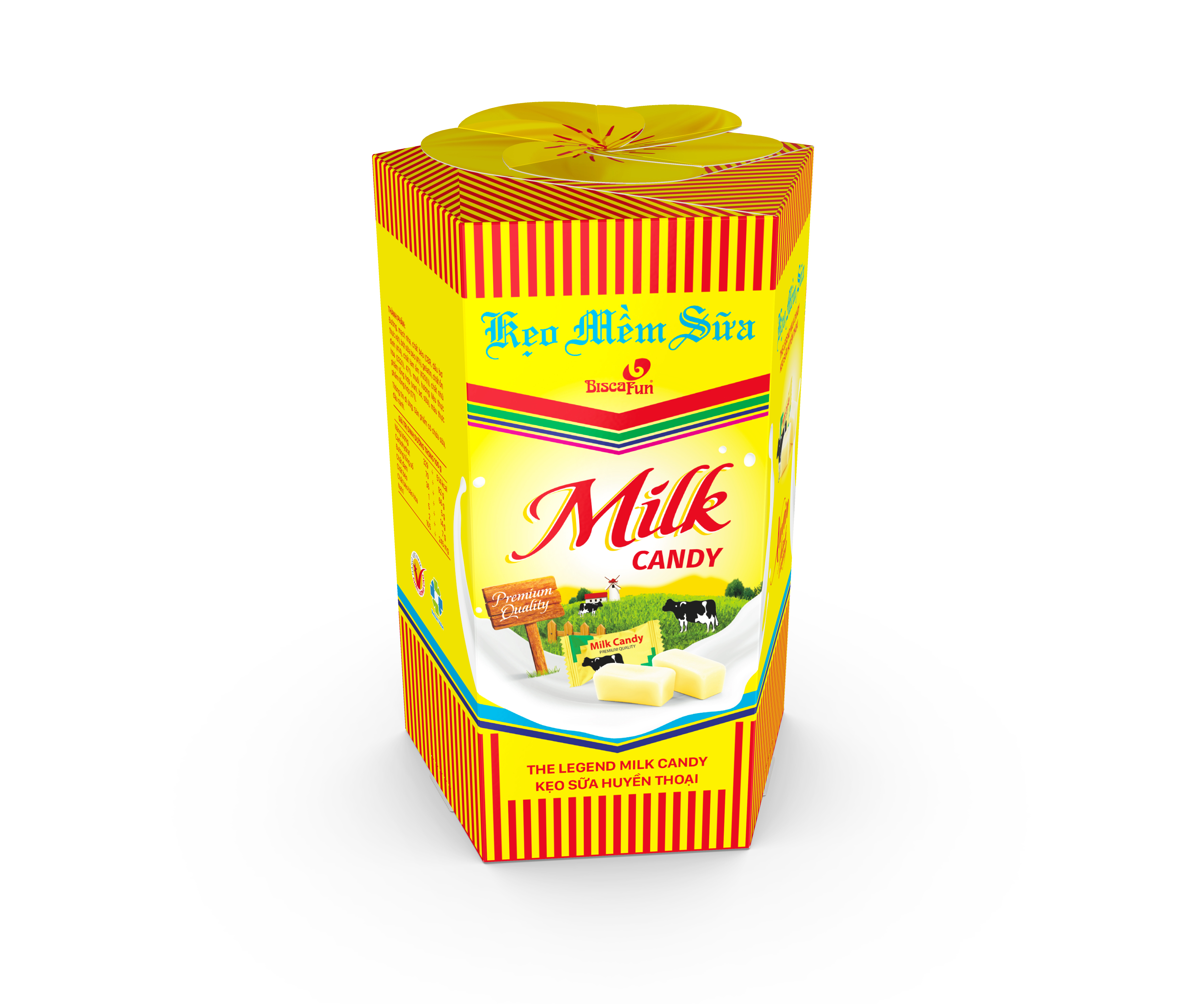 Hộp giấy KẸO MỀM SỮA 200g