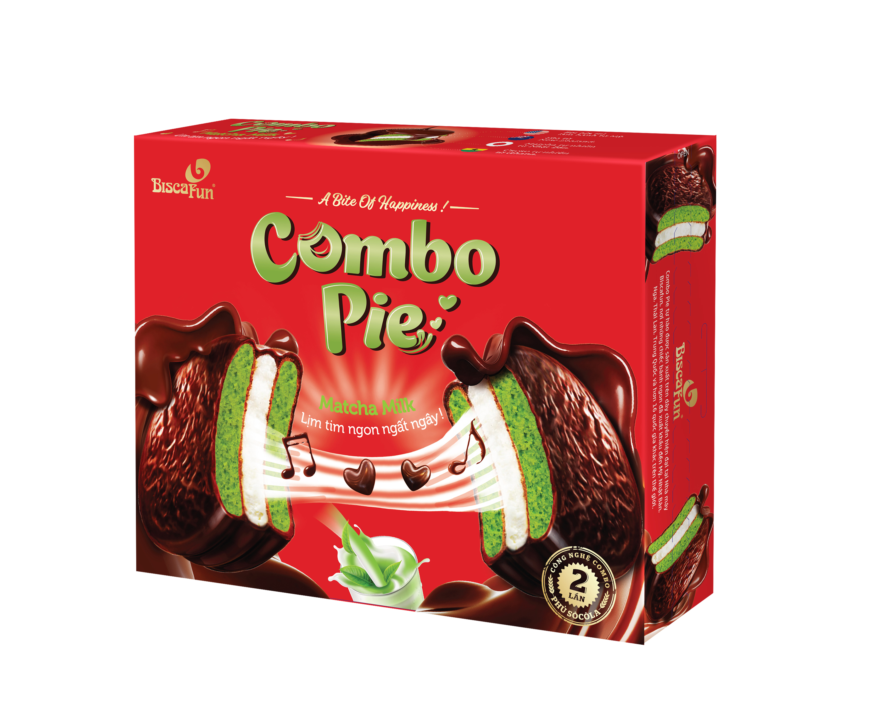 COMBO PIE 336g vị Trà xanh sữa
